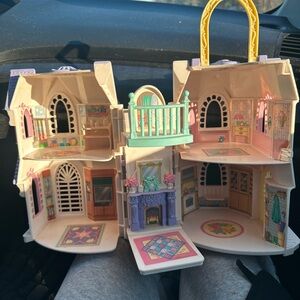 Vintage fisher price Colorful Dollhouse Playset